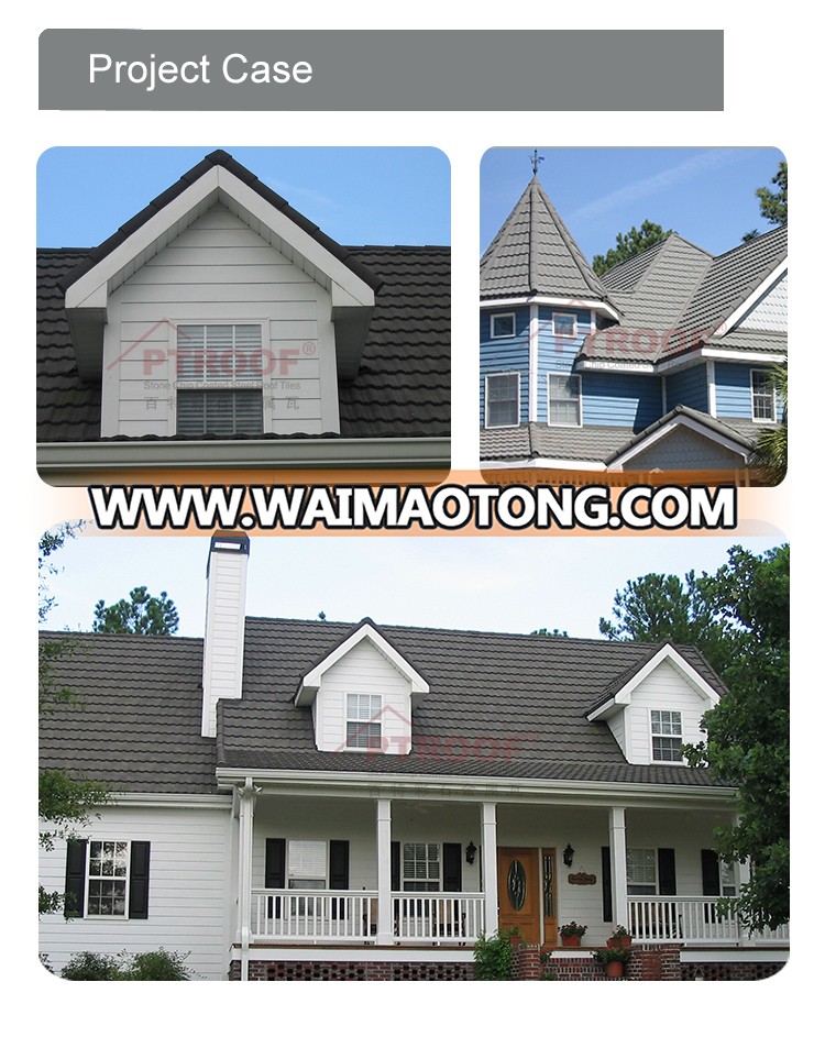 2016 Latest New style double color Ceramic roofing tile