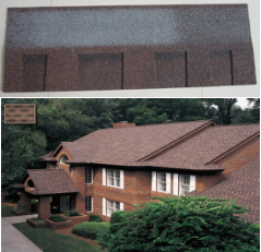 Fiberglass Materials CE certificate red asphalt roof shingles China manufacturers