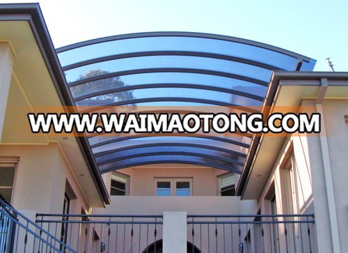 Greenhouse Plastic Sheet Plastic Roofing Sheet Curved Solar Panel Use in Africa