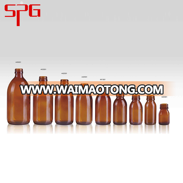 Different kinds of amber glass bottle from 5ml -500ml