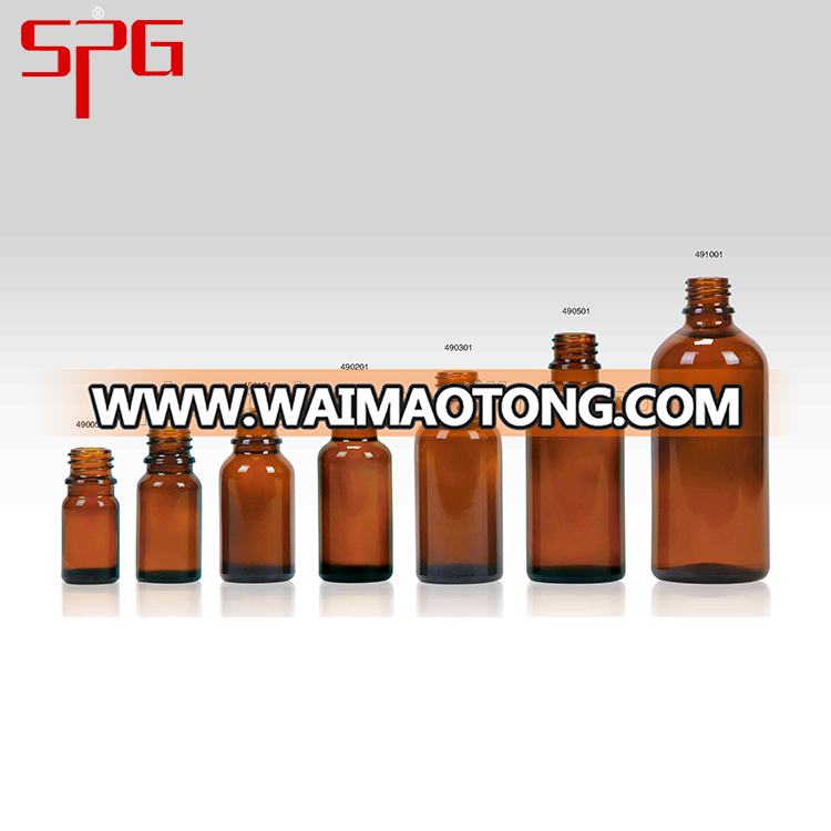 Different kinds of amber glass bottle from 5ml -500ml