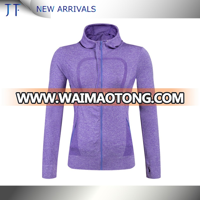 Hot sale Polyester Wind Proof Coat Wholesale Active Wear Women Sports Jacket