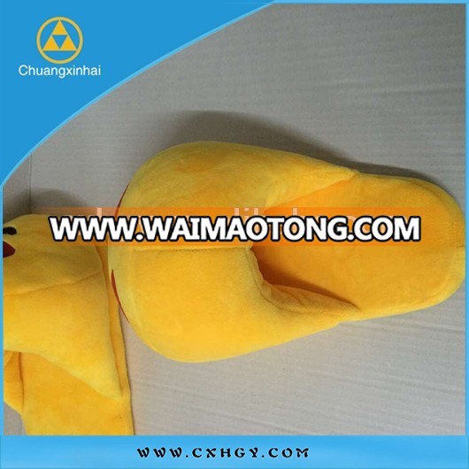 2016 Hot Selling Cheap Plush Emoji Slippers Custom Plush Slipper