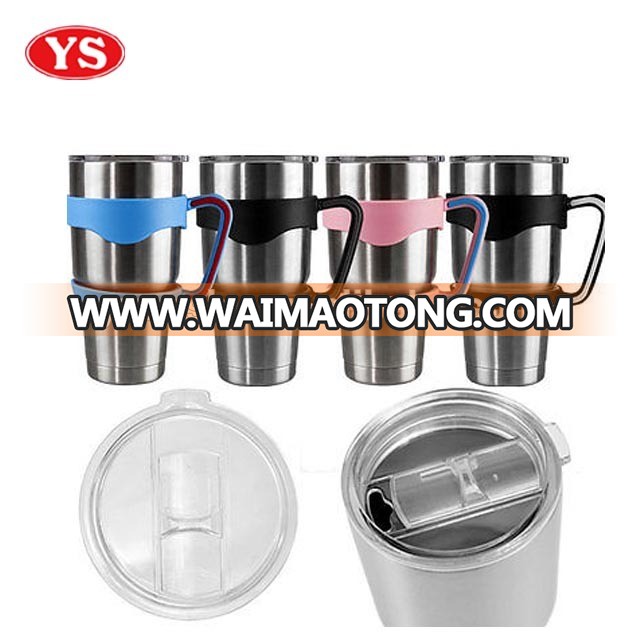 30oz double wall stainless steel powder coated vacuum tumbler