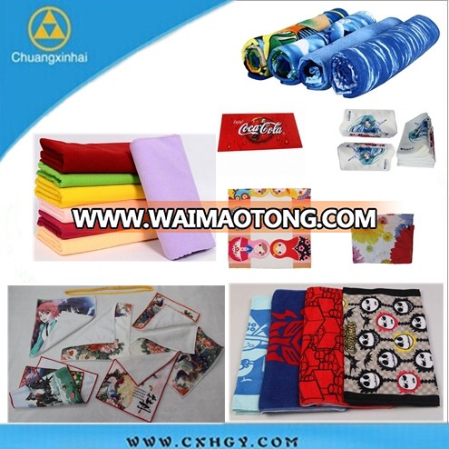 OEM 100% polyester handkerchief