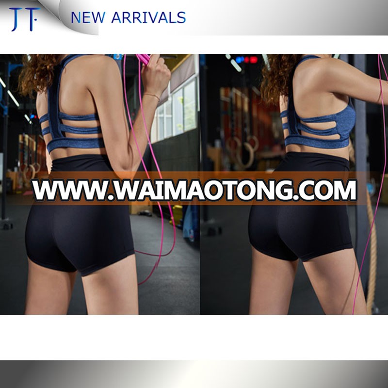 OEM wholesale fitness custom quick dry stylish workout yogo shorts sexy high waist compression summer beach sports shorts