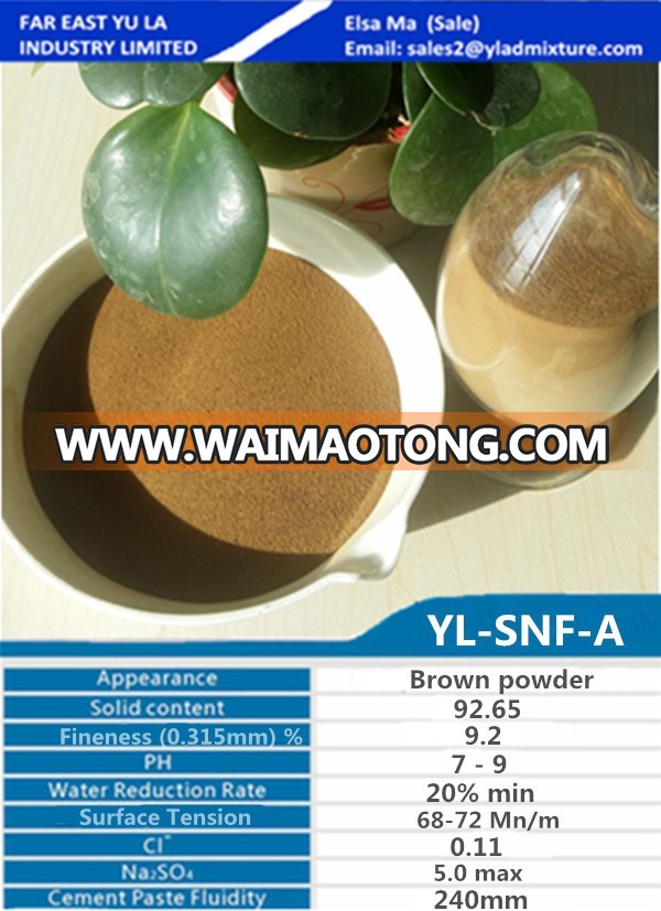 Co<em></em>nstruction Chemicals | SNF Admixture naftalena superplasticizer