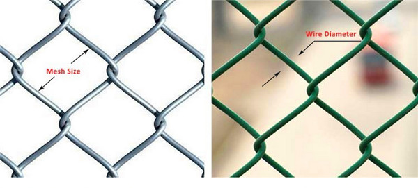 pvc coated chainl<em></em>ink weave fence