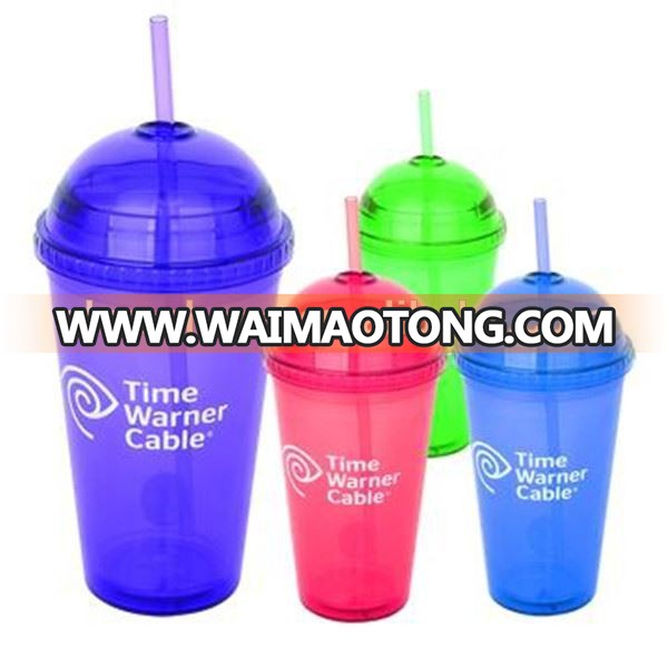 16oz Plastic Double Wall Tumbler