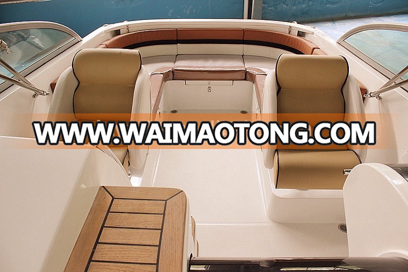 CE Certification Fiberglass Hull Material speed boats for sale