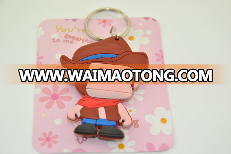 Custom simion promotio<em></em>nal rubber keychain maker ;rubber keychains different