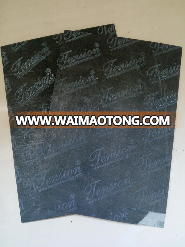 China manufacturer hot sale Tension oil resistant compressed free asbestos rubber sheet NY250 with steel wire inside