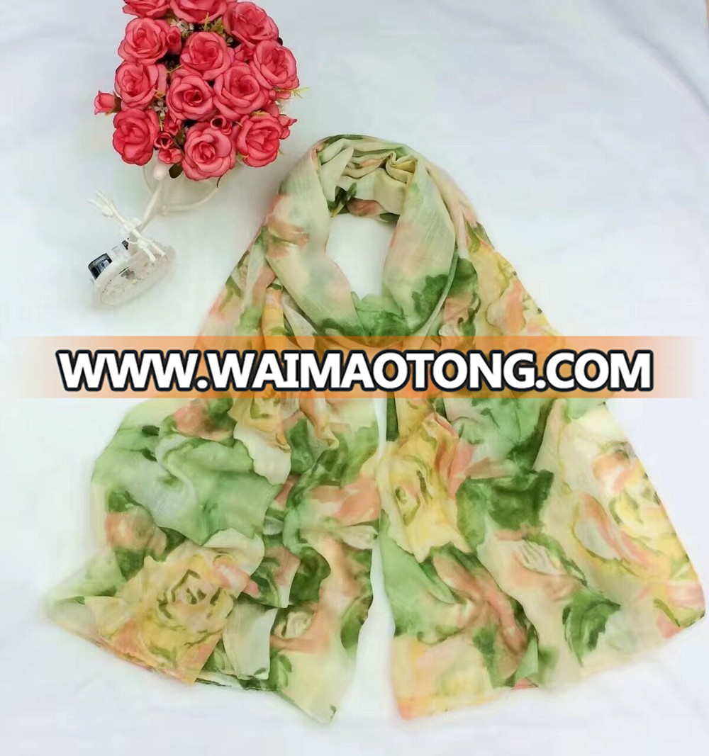 colourful viscose printing arab scarf hijab china scarves