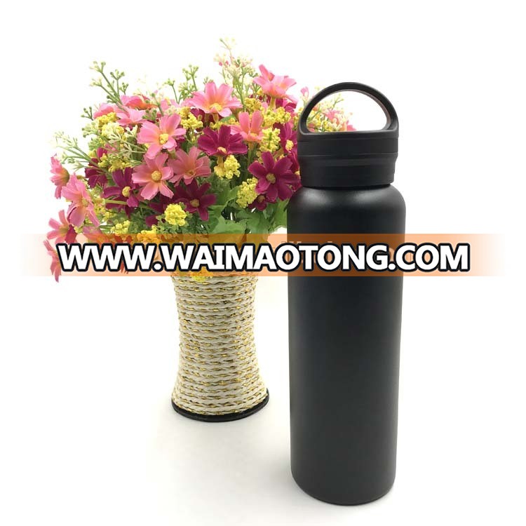 Cheap wholesale 24oz vacuum hydro thermos flasks stainless steel water bottles