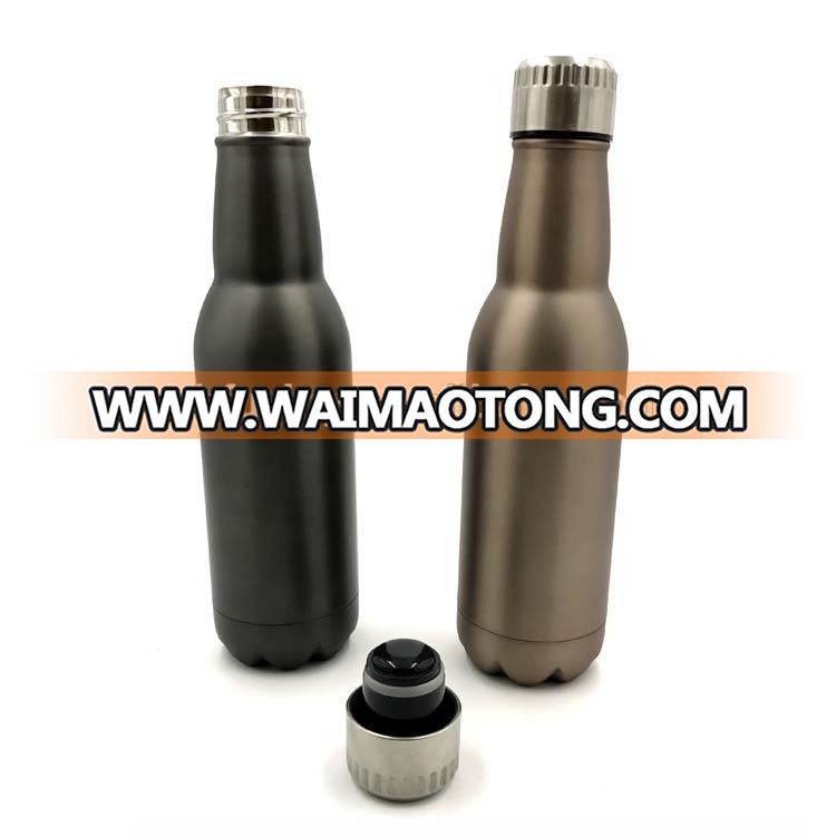 Newly developed cheap custom stainless steel vacuum insulated flask sports cola water bottle