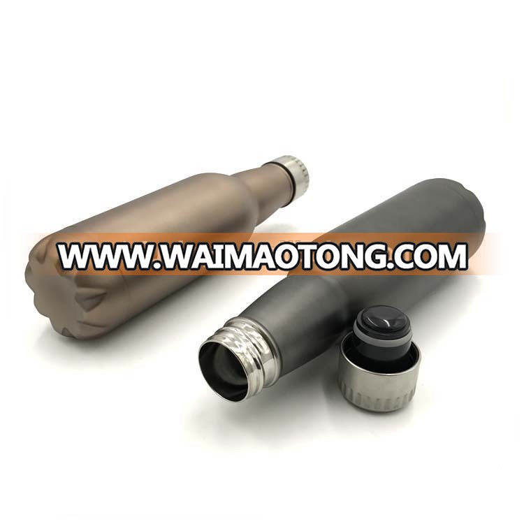 Newly developed cheap custom stainless steel vacuum insulated flask sports cola water bottle