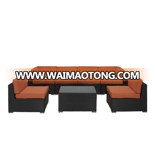 PTN-E-514-2 High Quality Furniture 7 Piece Seating Sofas PE Transparent Outdoor Furniture Cover