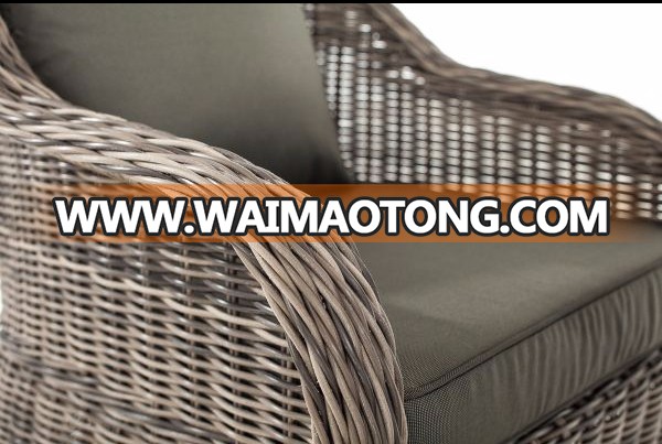 Leisure Chinese High Quality PE Wicker Patio Sun Lounger Plastic Cord For Outdoor Furniture