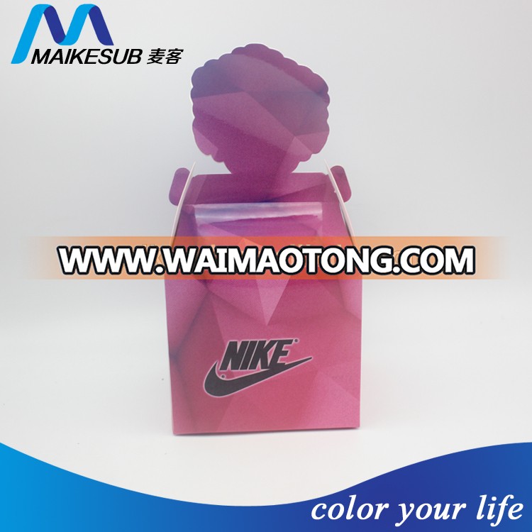 Sublimation blank paper gift box for printing