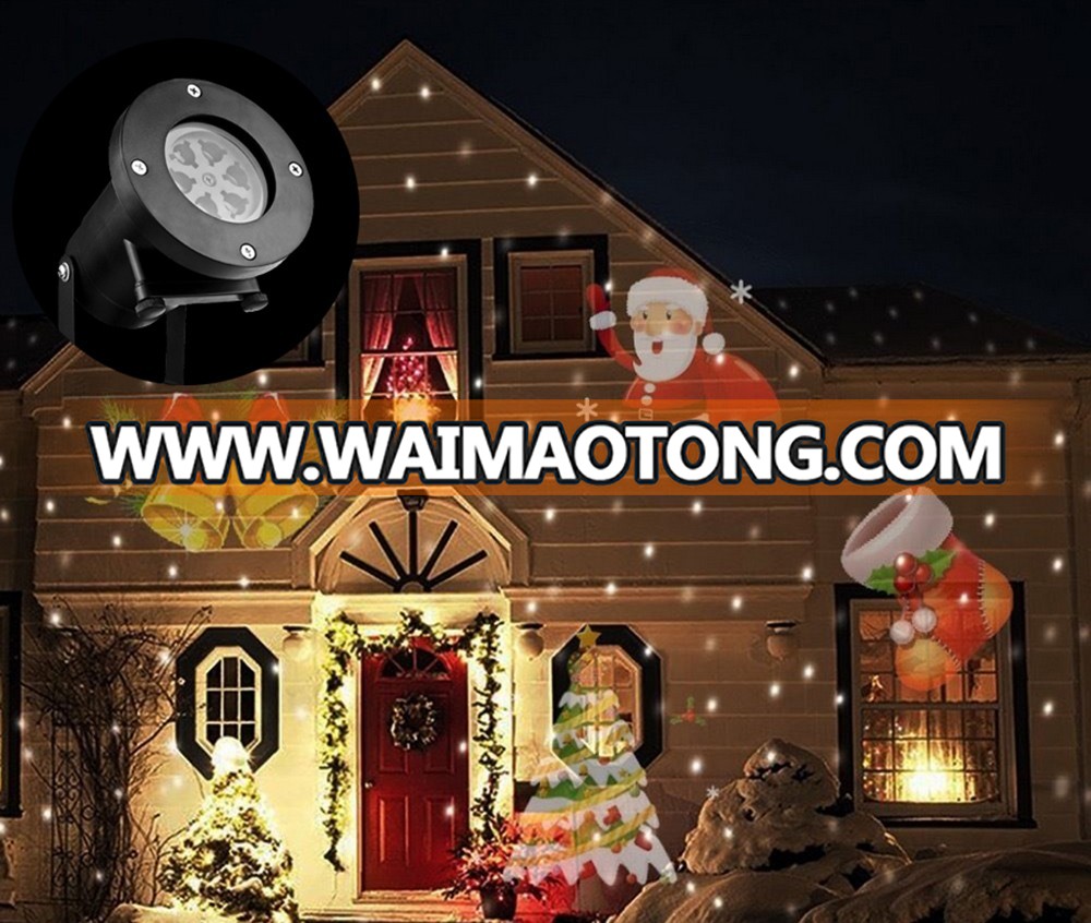 12 Patterns LED Landscape Light Waterproof Garden Lighting for Halloween Outdoor Christmas Projector Lights Lamp Holiday Party