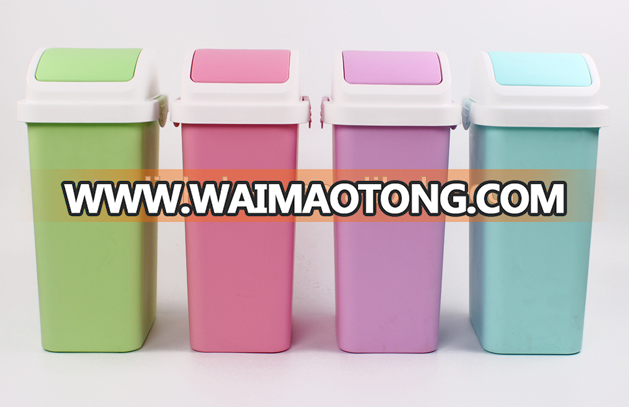 OEM custom Garbage Can Plastic Car Recycling Dustbin Trash Waste Bin