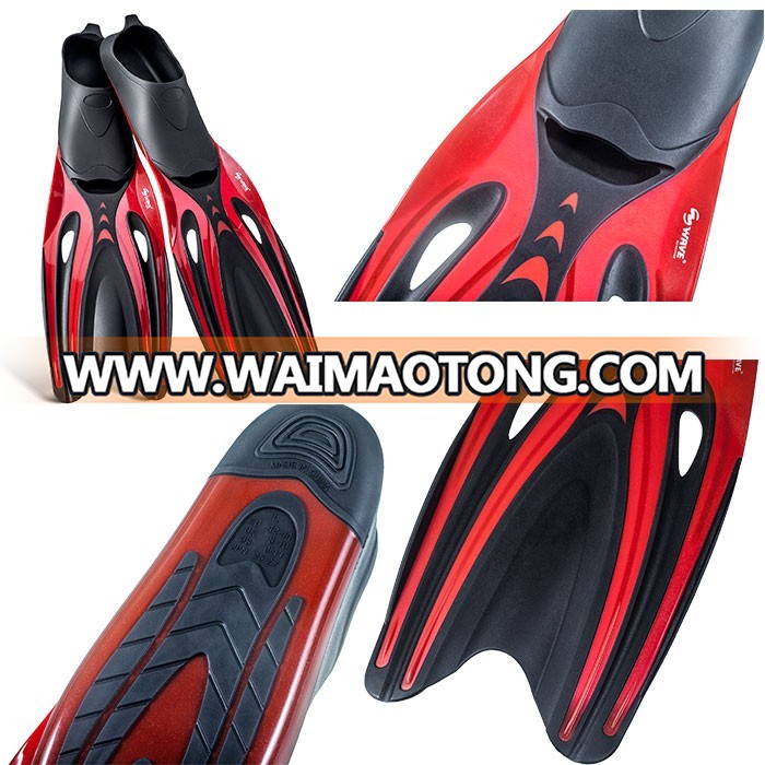 Wave set for swimming snorkel dive fins free diving mask snorkel fin