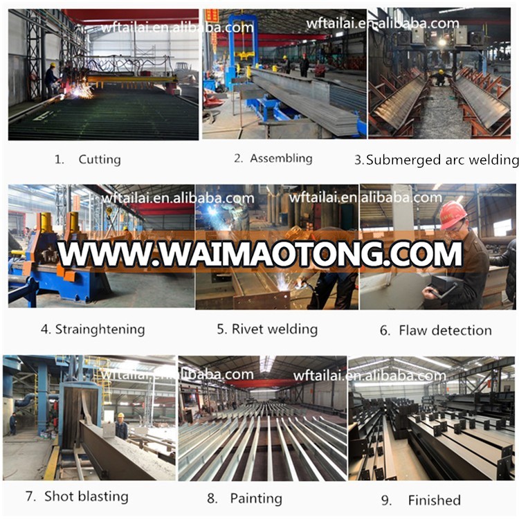 Low cost high quality China design steel structure warehouse