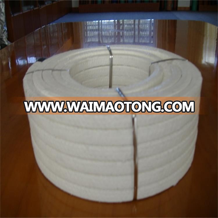 China TENSION Brand Squre Non Asbestos PTFE Gland Packing Sealing Material Manufacturer