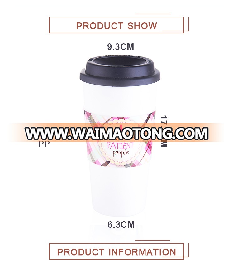 2015 Powder Coating Office Reusable Coffee Cup Silicone