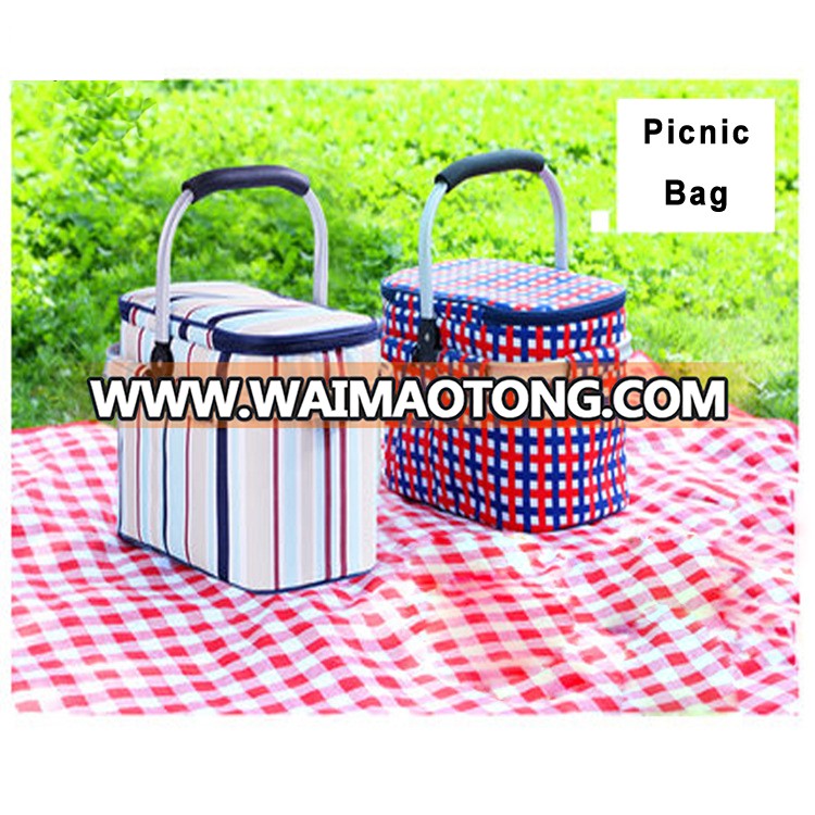 Outdoor Eco-friendly hot sell portable fashion picnic food preservation ice bag