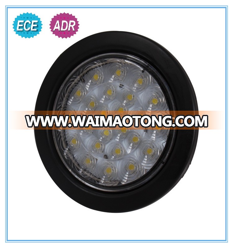 LED round turn signal lamp for truck, fog lamp, back up lamp for trailer