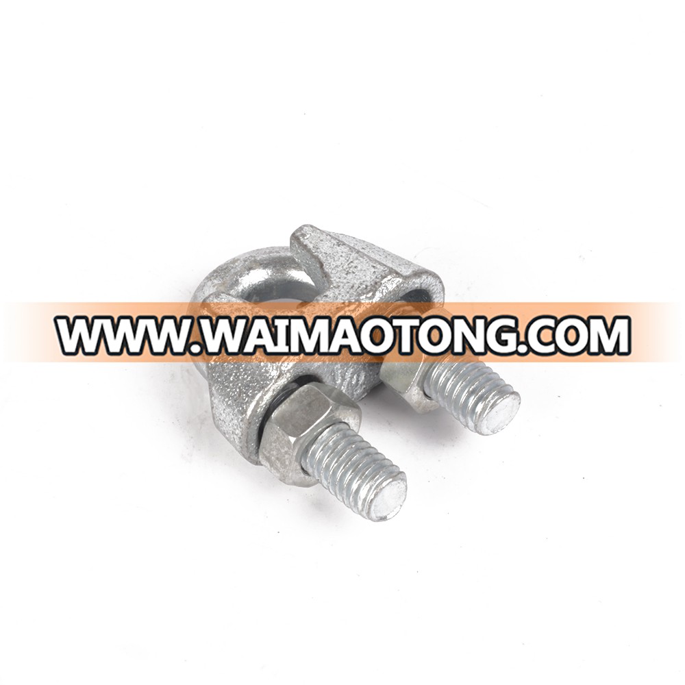 1/2'' OEM style galvanized D-type rigging/wire rope clamp clip