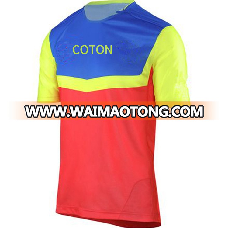 Breathable cycling sport shirt custom BMX motorcycle jersey for club