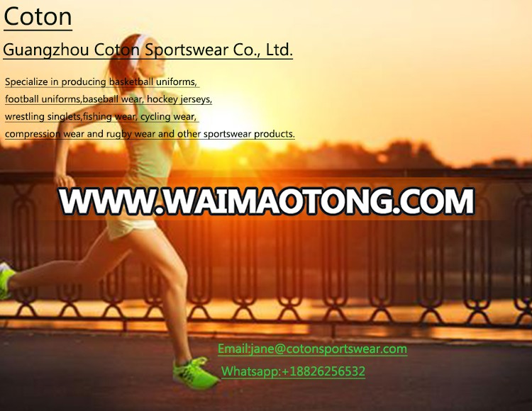 New Arrival Running Sport Wear Custom Made Printing dri fit shirts wholesale