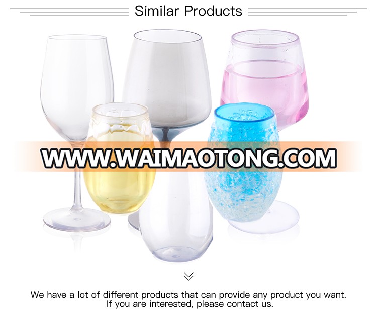 TR-0002 600ml AS goblet tritan wine glass cup