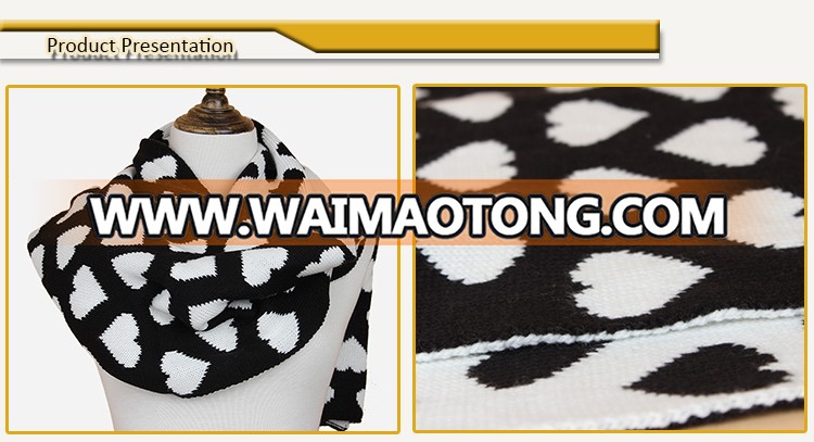 High Quality Custom Winter Knit Scarf With Logo