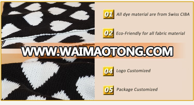 High Quality Custom Winter Knit Scarf With Logo