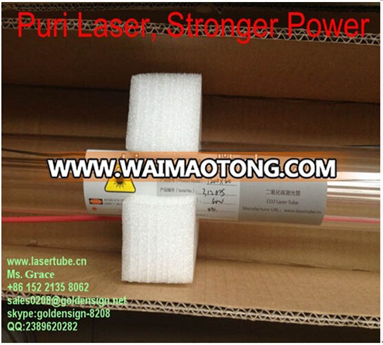 Hot Sales 60W CO2 Laser Tube For Fabric Cutting And Engraving