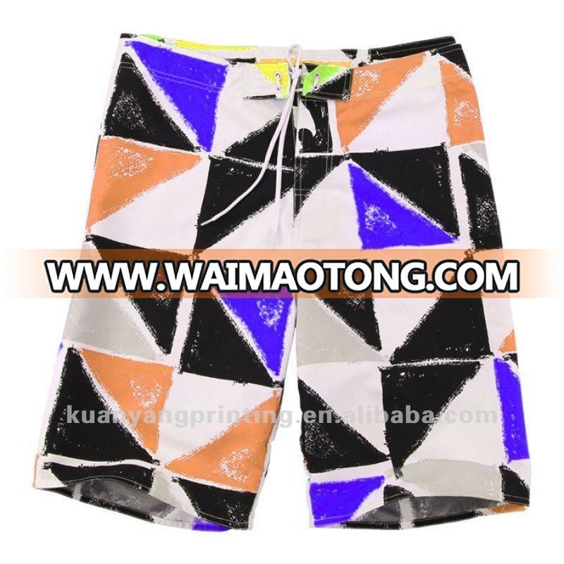 Waterproof fashion pattern woven print 100% poly twill material fabric trousers and clothing