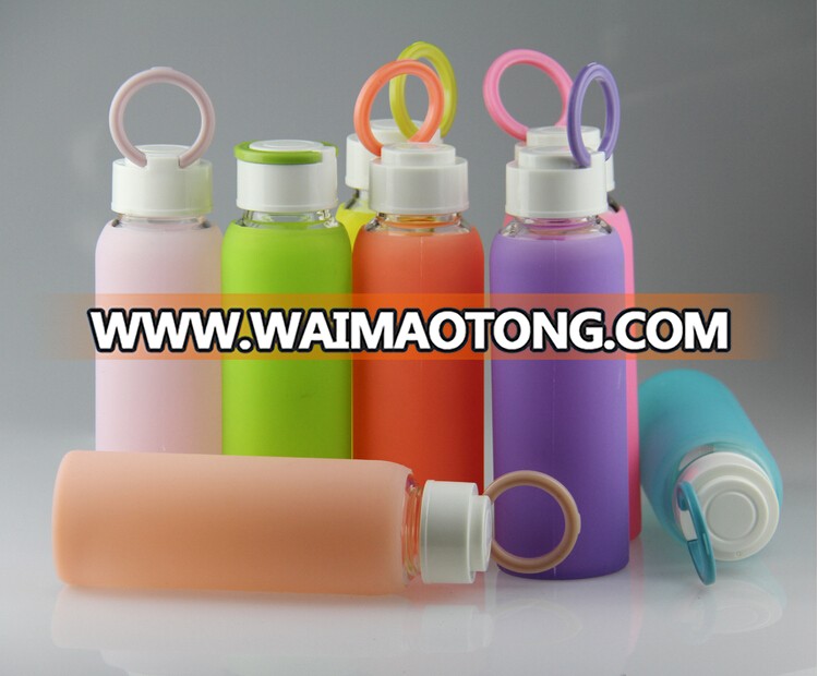 glass bottle,double wall fruit infuser bottle,wholesale glass water bottles