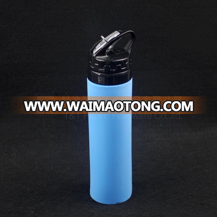 silcone water bottle/tall and thin water bottle/insulated drinking cup