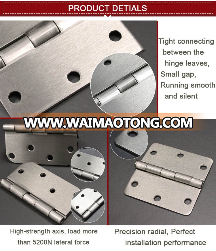 Precision radial Polished Welding Gate Hinge barrel Bullet