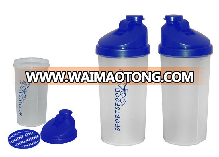 Special BPA Free Plastic 700ml Nutrition Smart Protein Shaker