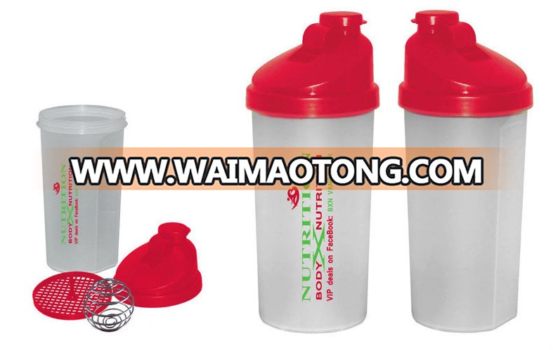 Special BPA Free Plastic 700ml Nutrition Smart Protein Shaker