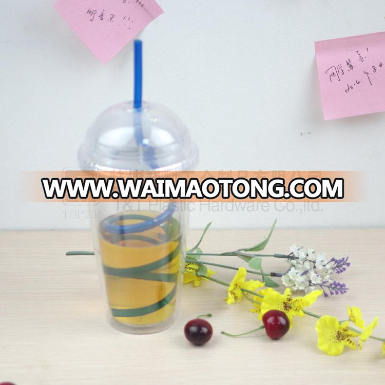 Drinking bottle with straw,sipper soft drink bottle water