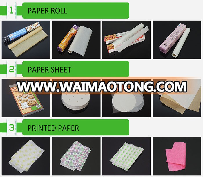 Heat Resistance Brown Greaseproof Baking Paper Sheets