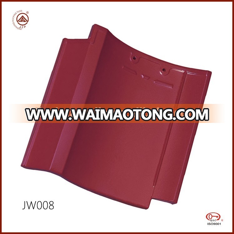 High Quality Coloured Glaze Japanese Roof Tile Factory for Building