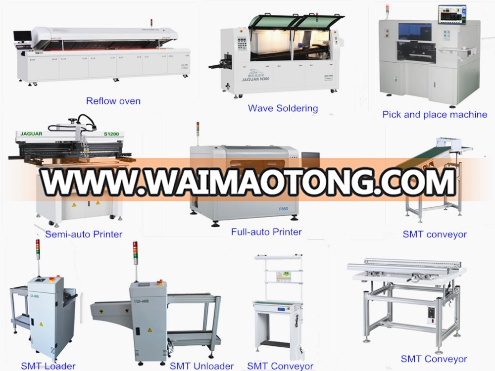 Wave soldering of large capacity selective wave soldering machine