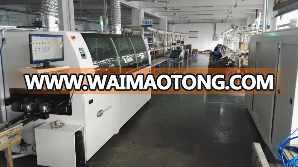 Wave soldering of large capacity selective wave soldering machine