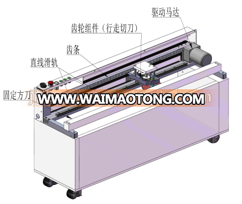 SMT Automatic Tape Cutting Machine JAGUAR-680 PLC